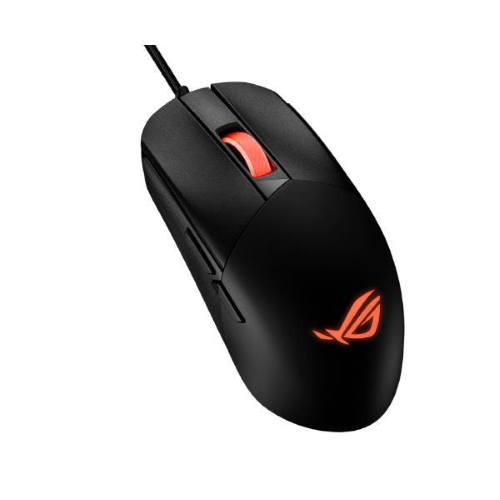 ASUS ROG STRIX IMPACT III MOUSE GAMING USB CAVO PARACORD 12.000 DPI 5 PULSANTI PROGRAMMABILI NERO
